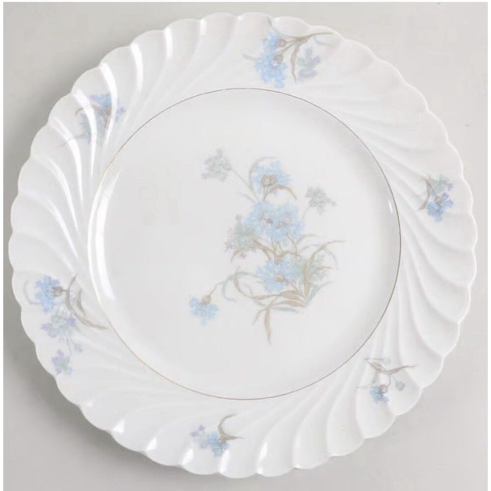 (5) Vintage Haviland Limoges BERGERE Dinner Plates France 10 3/8"